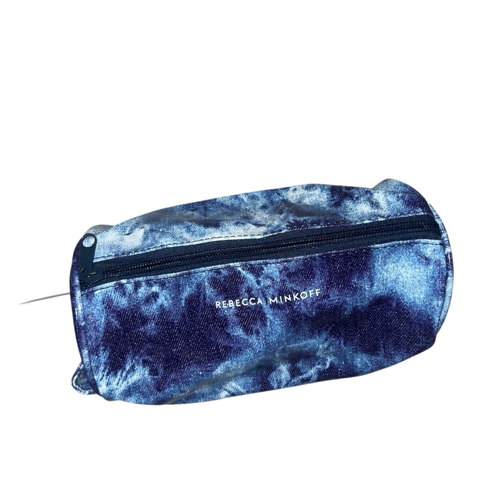 NWT Rebecca Minkoff Blue Tie-Dye Pouch – Cosmetic & Travel Bag
